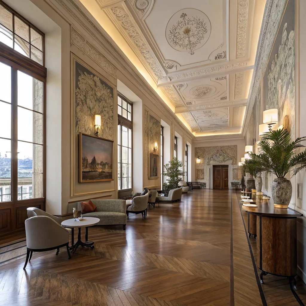 Interior elegante de VELARITH